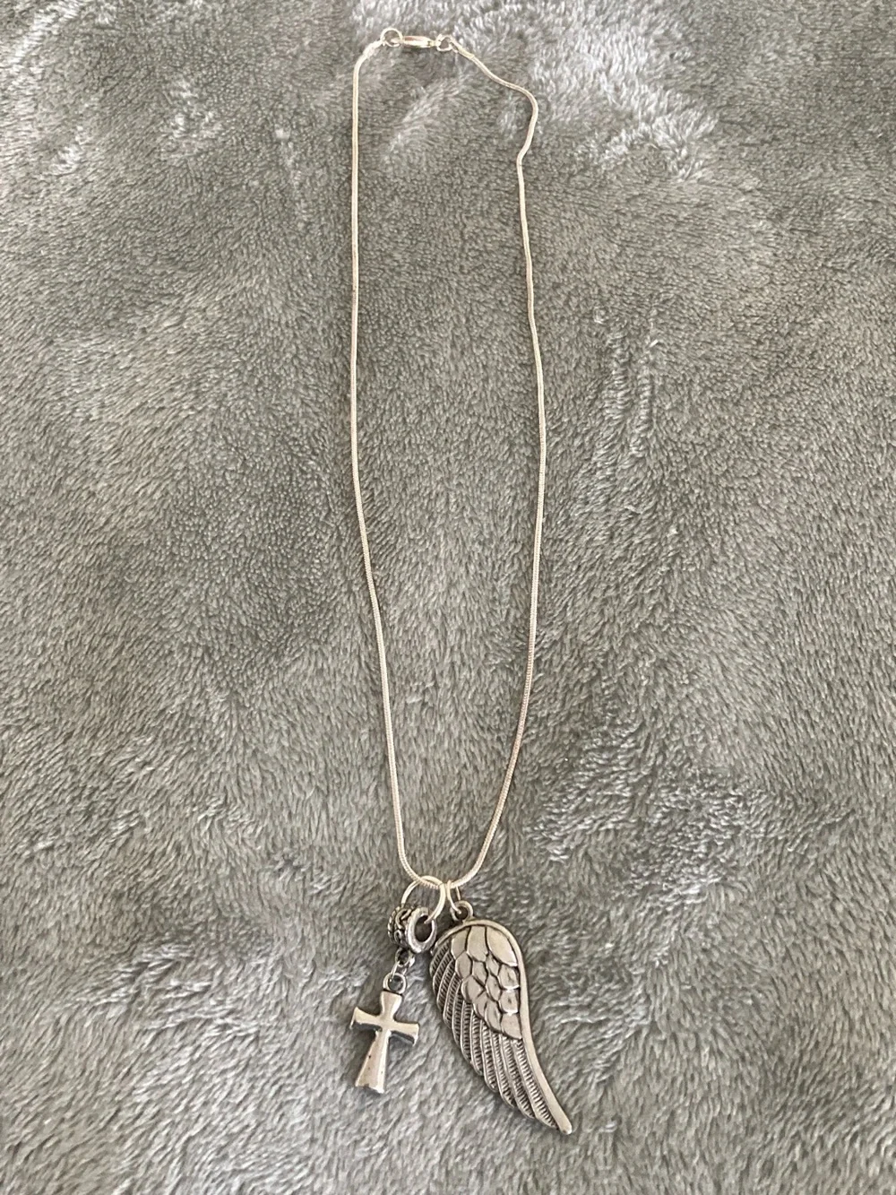 Faith cross necklace